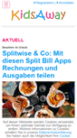 Mobile Screenshot of kidsaway.de